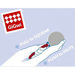 Push to mute, Bold med reb, ø 7 cm/22 cm