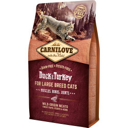 Carnilove for Large Breed Cats – Muscles Bone 2kg