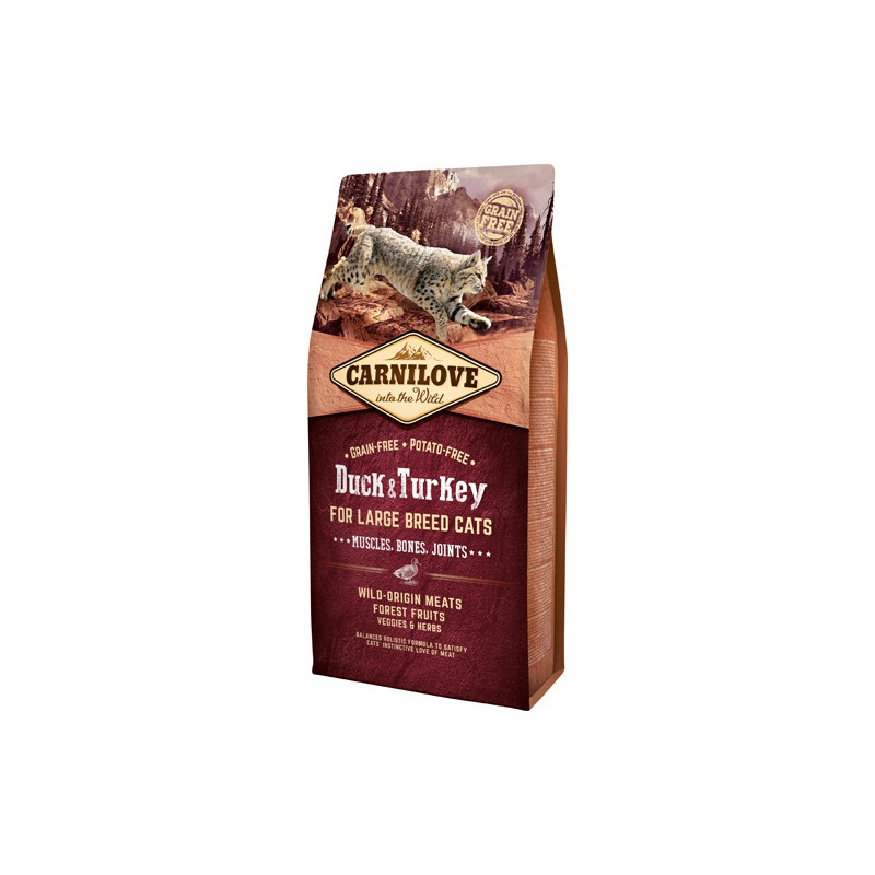 Carnilove for Large Breed Cats – Muscles Bone 6kg