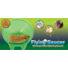 Flying saucer hamsterhjul lille 13cm - grøn