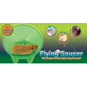Flying saucer hamsterhjul lille 13cm - grøn