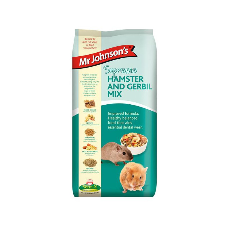 Mr.J Hamster&Gerbil mix 900g