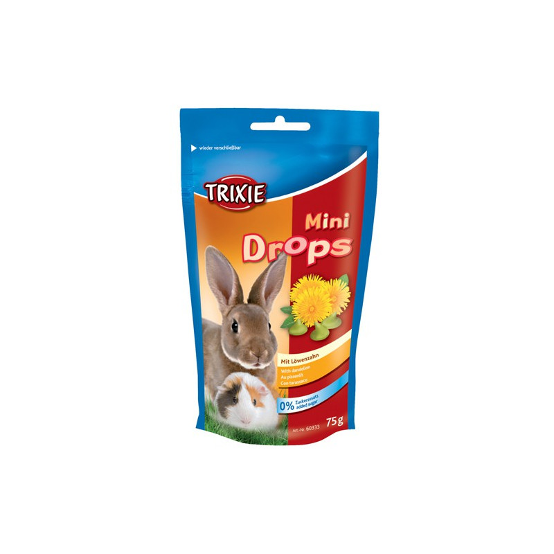 Mini Drops med mælkebøtte 75 gram