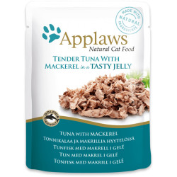 Applaws tun & makrel pouch 70g