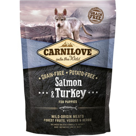 gratis vareprøve - Carnilove Salmon & Turkey for Puppies gratis vareprøve - Carnilove Salmon & Turkey for Puppies