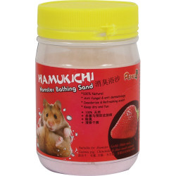 Hamukichi hamster badesand m.Jordbær duft