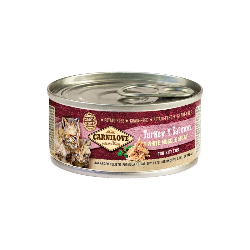 Carnilove Kalkun & Laks til killing 100g
