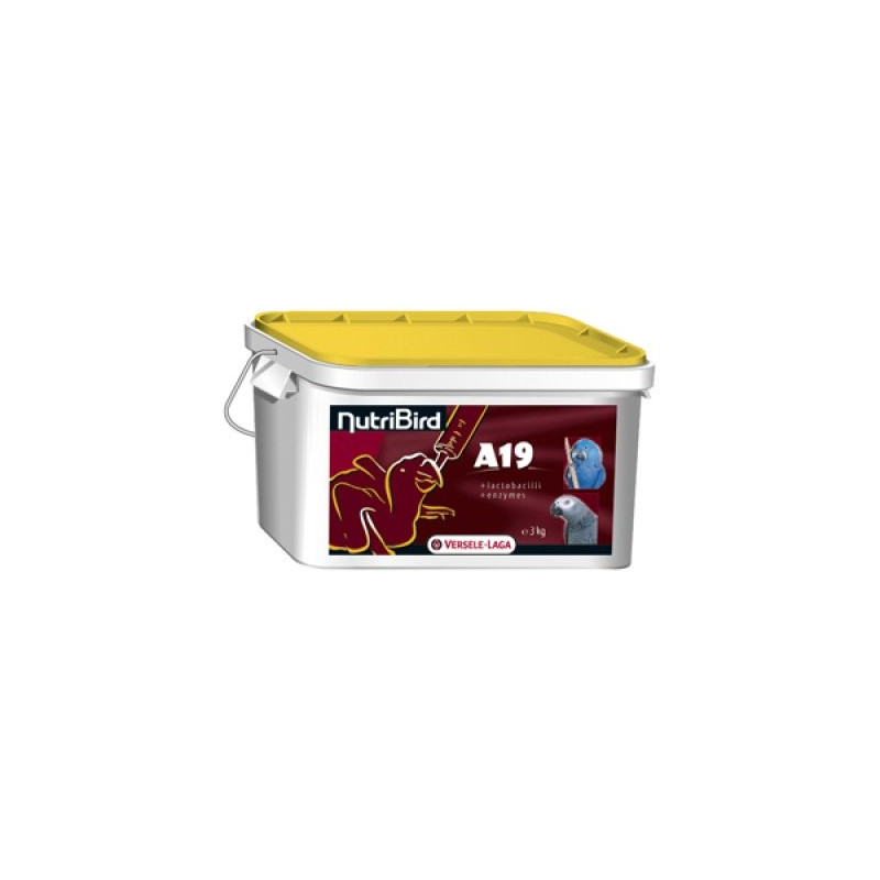 Nutribird A19 opmadningsfoder 3kg
