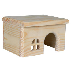 Træhus til Hamster og mus 15 × 12 × 15 cm