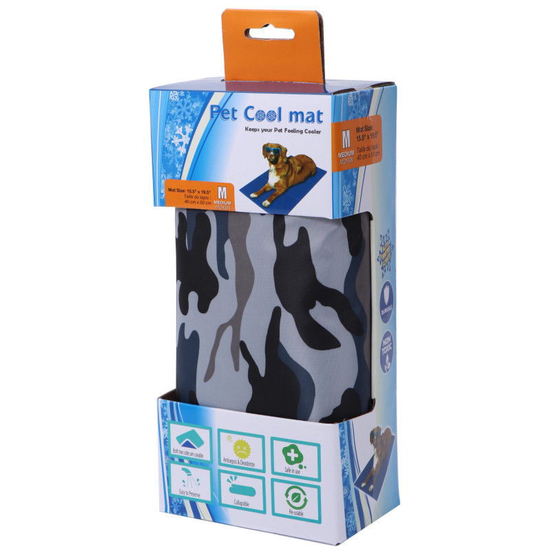 Pet Cooling Mat, Army 40x50cm SM