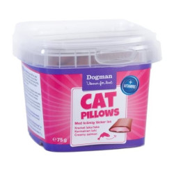 Cat Pillows cremet laks