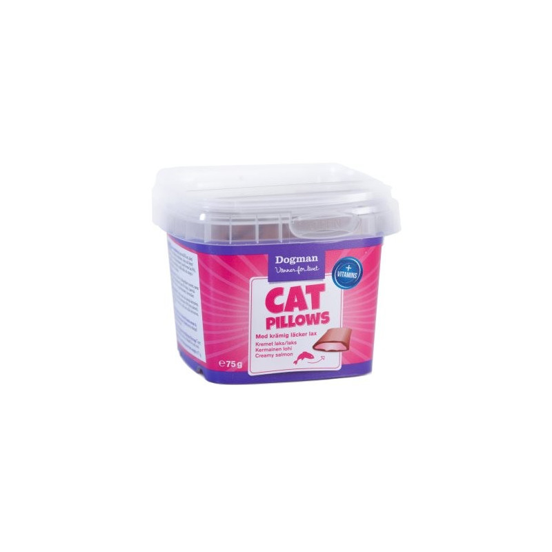 Cat Pillows cremet laks