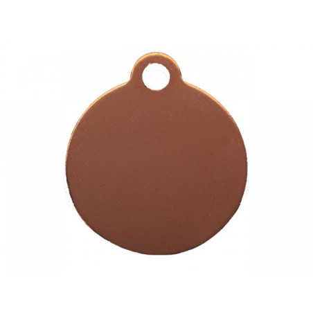 Hundetegn Circle Rose Gold Stor