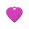 Hundetegn hjerte pink stor 
