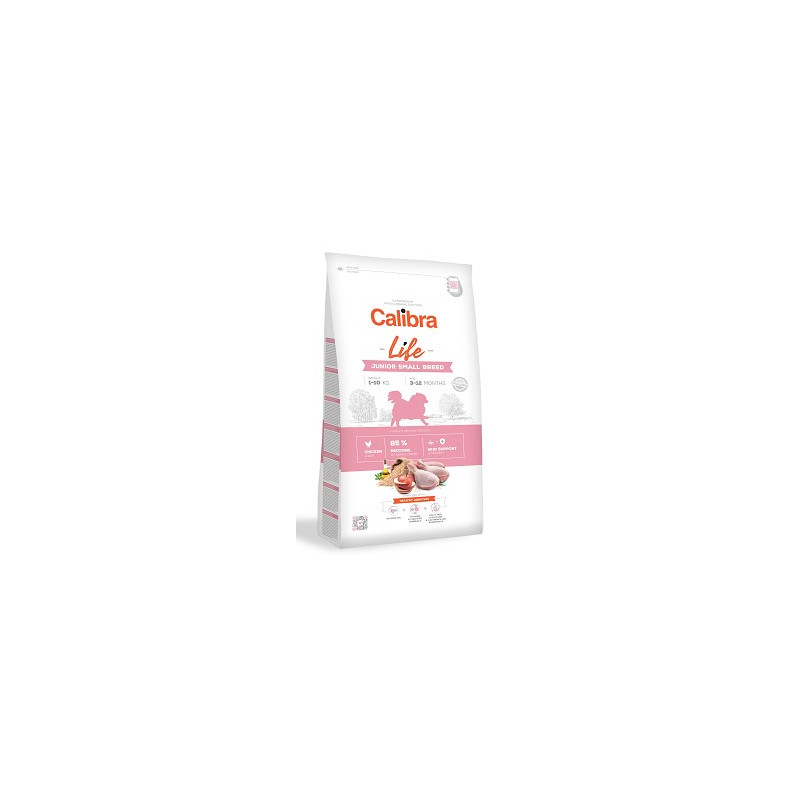 Calibra Dog JUNIOR SMALL kylling/ris 7 kg