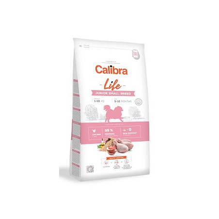Calibra Dog JUNIOR SMALL kylling/ris 7 kg
