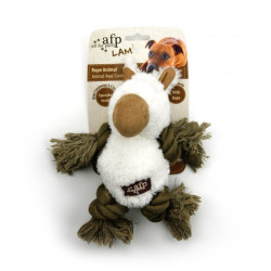 Tøjdyr med reb 30 cm