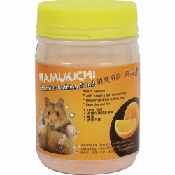 Hamukichi hamster badesand m. appelsinduft