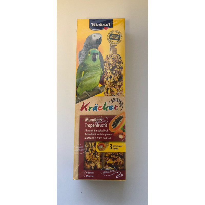 vitakraft kräcker med mandel og tropefrugt