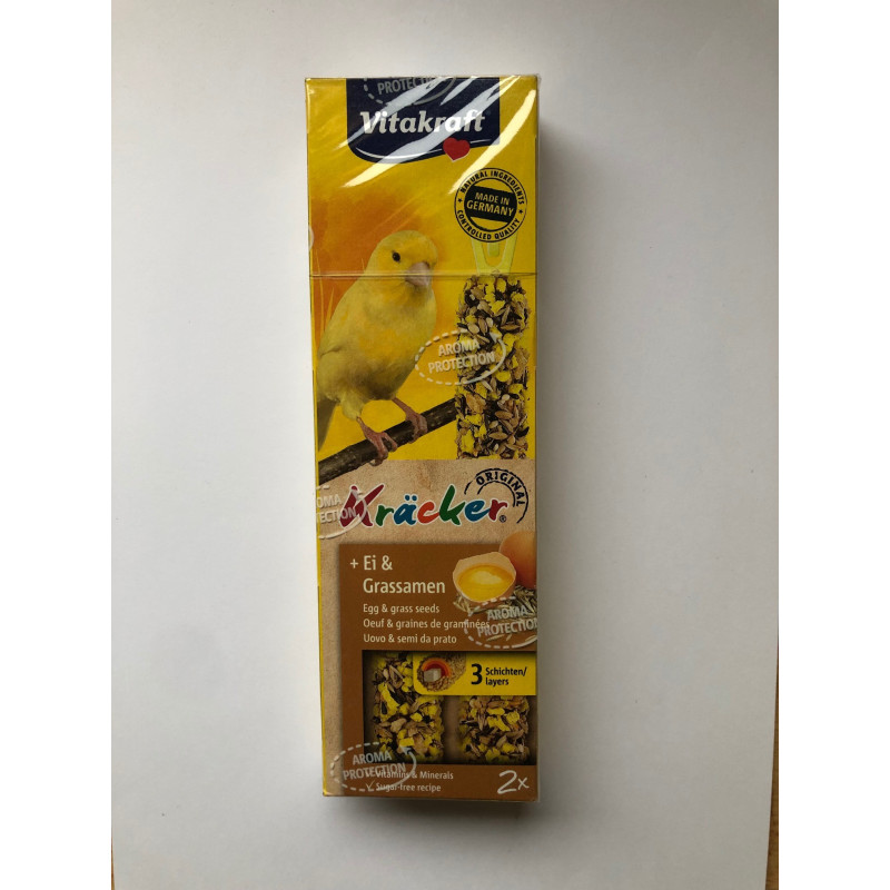 vitakraft æg og græsfrø kanariefugl