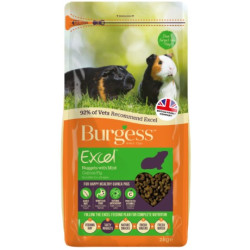 Burgess marsvin nuggets m/mint 4 kg