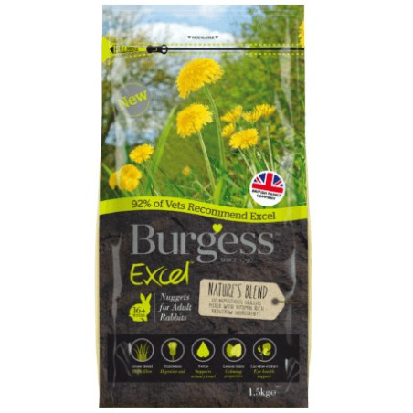 Burgess Excel Nature’s Blend 1.5 kg Burgess Excel Nature’s Blend 1.5 kg