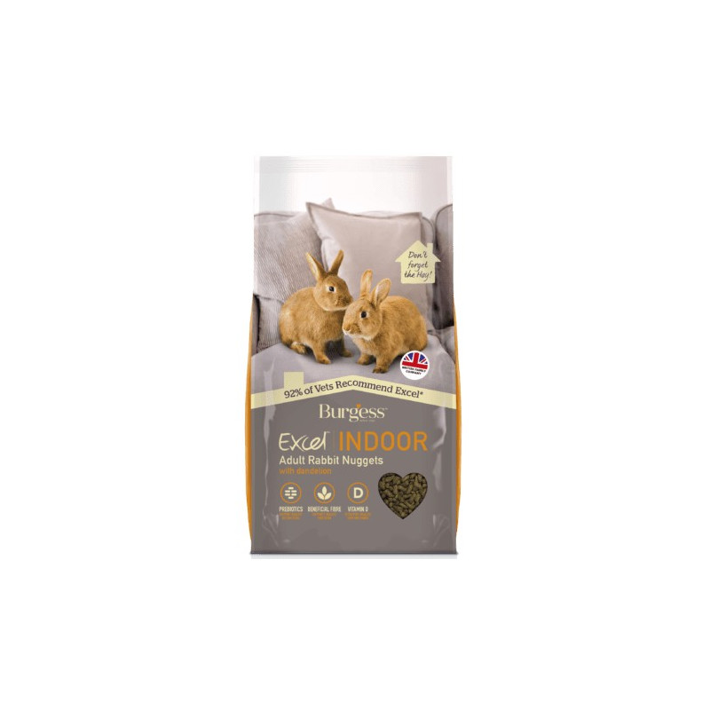 Burgess Excel Indoor Rabbit Nuggets 1.5 kg