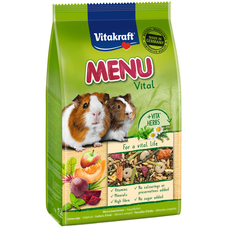 Vitakraft Menu Vital Marsvin 3 kg.
