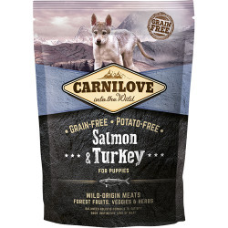 Carnilove Salmon & Turkey for Puppies 1.5kg