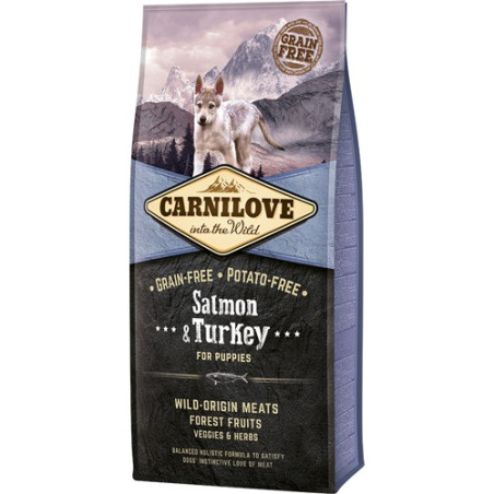 Carnilove Salmon & Turkey for Puppies 1.5kg