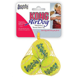 KONG AirDog Squeaker Tennisbolde Small i Net