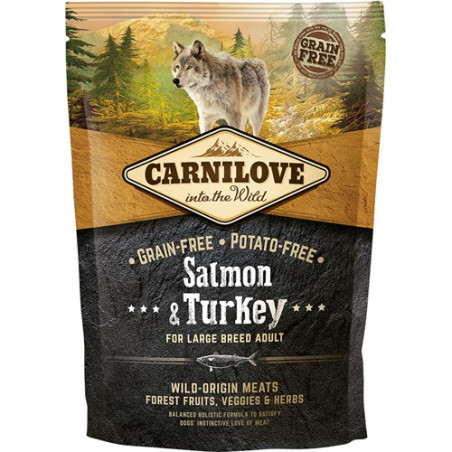 Carnilove Salmon & Turkey for Large Breed Adult 1.5kg