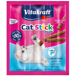 Vitakraft - Cat-Stick Mini Laks & Ørred