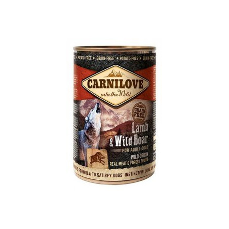 Carnilove Canned Lamb & Wild Boar for Adult 400g
