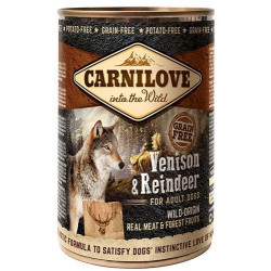 Carnilove Canned Venison & Reindeer 400g