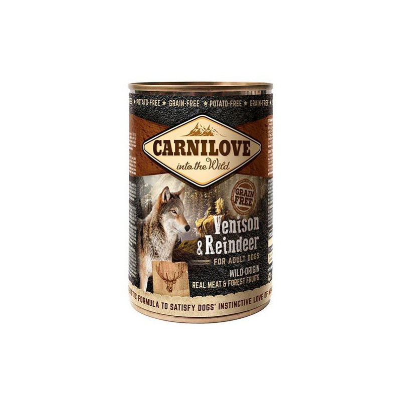 Carnilove Canned Venison & Reindeer 400g